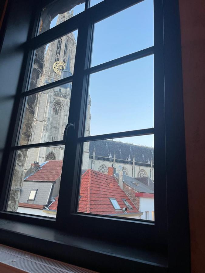 Rooftop Apartment With 60M Terrace Overlooking The Cathedral Antwerpen Buitenkant foto