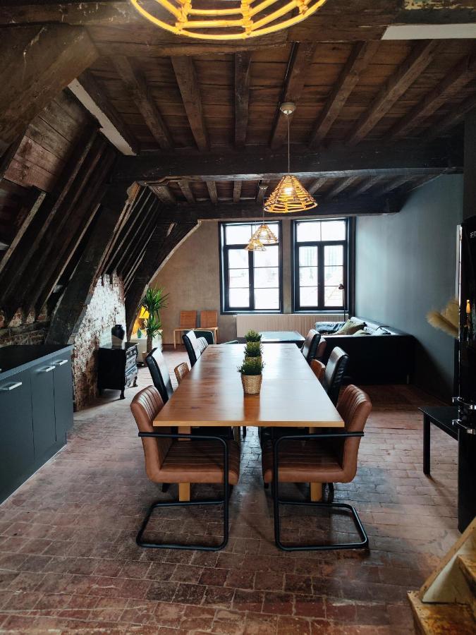 Rooftop Apartment With 60M Terrace Overlooking The Cathedral Antwerpen Buitenkant foto